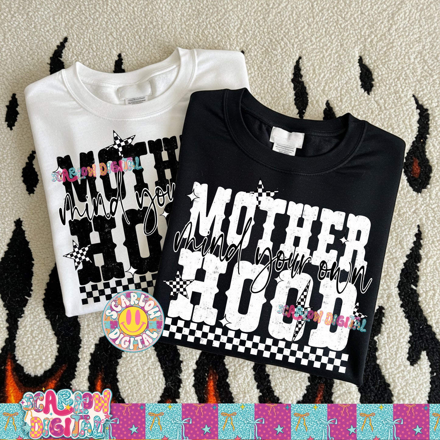 Mind Your Own Motherhood PNG Digital Design