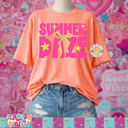 Summer Daze PNG Digital Design