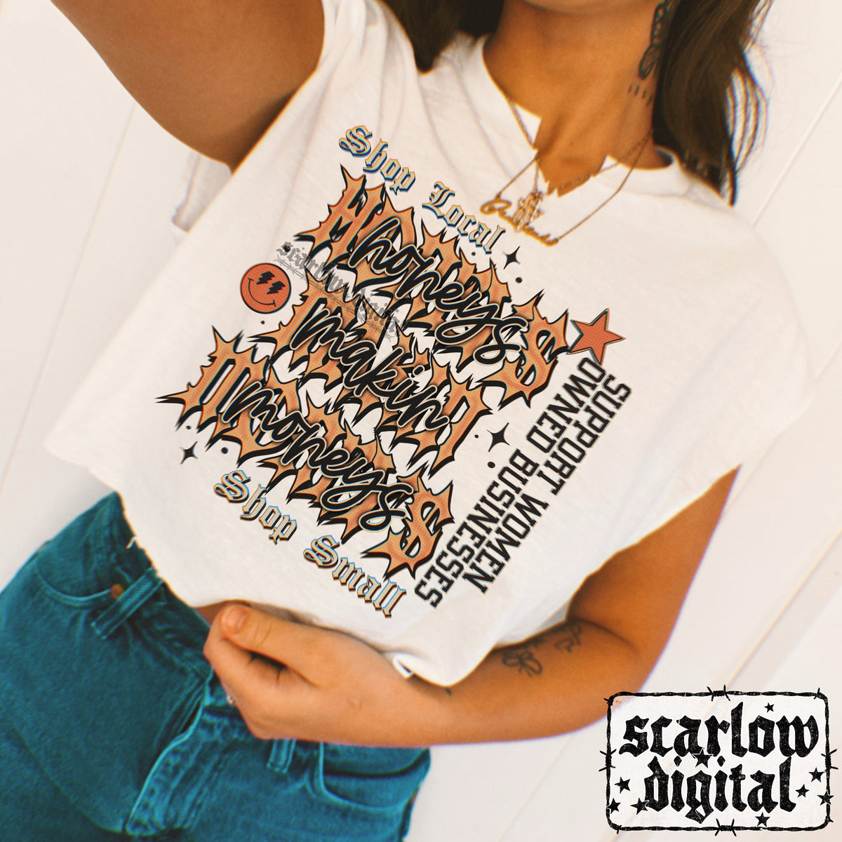 Honeys Makin Moneys Women's Small Business PNG Digital Design