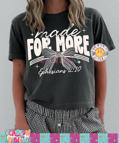 Made For More PNG Digital Design