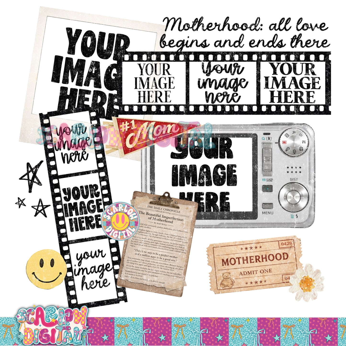 Mama Pictures Custom Design - REVIEW DESCRIPTION BEFORE PURCHASING
