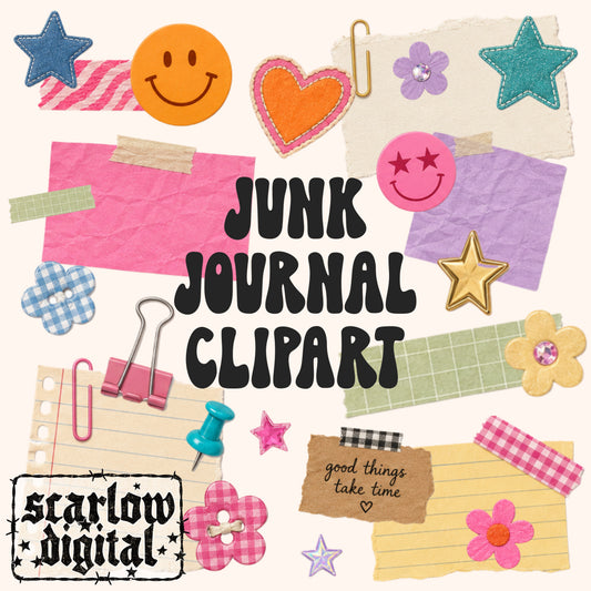 Junk Journal Clipart