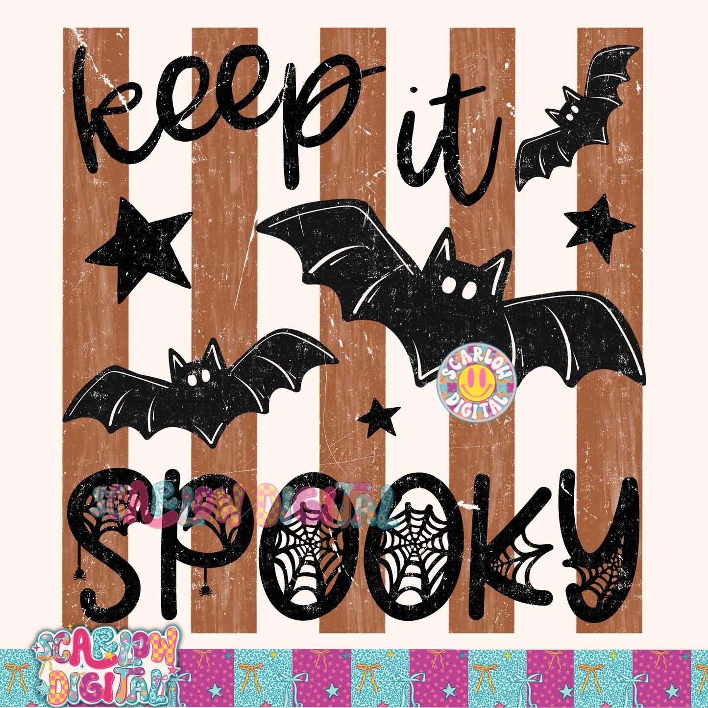 Keep it Spooky PNG Digital Design