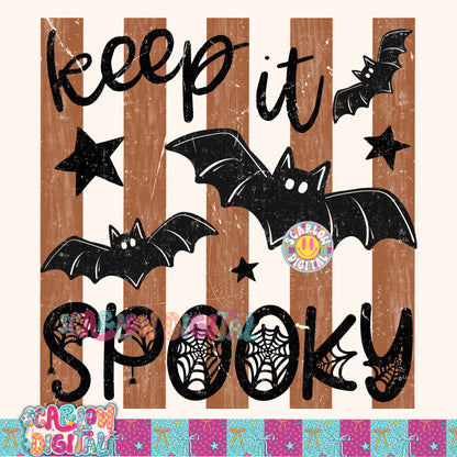 Keep it Spooky PNG Digital Design