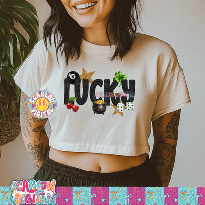 Lucky PNG Digital Design