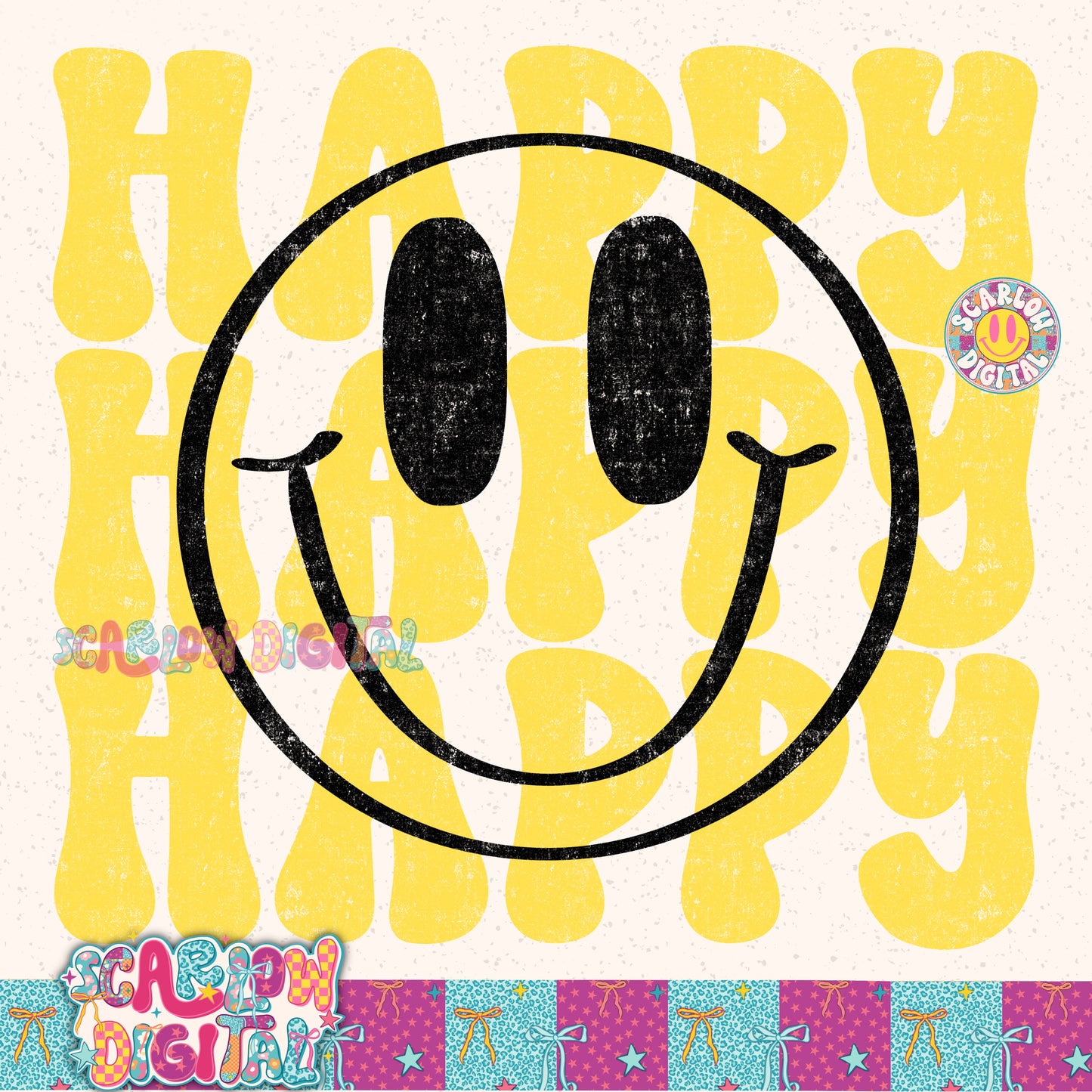 Happy PNG Digital Design
