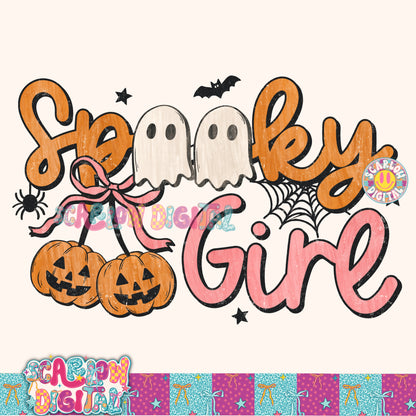 NEW NEW NEW! Spooky Girl PNG Digital Design