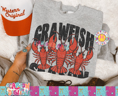 Crawfish Season PNG Digital Design