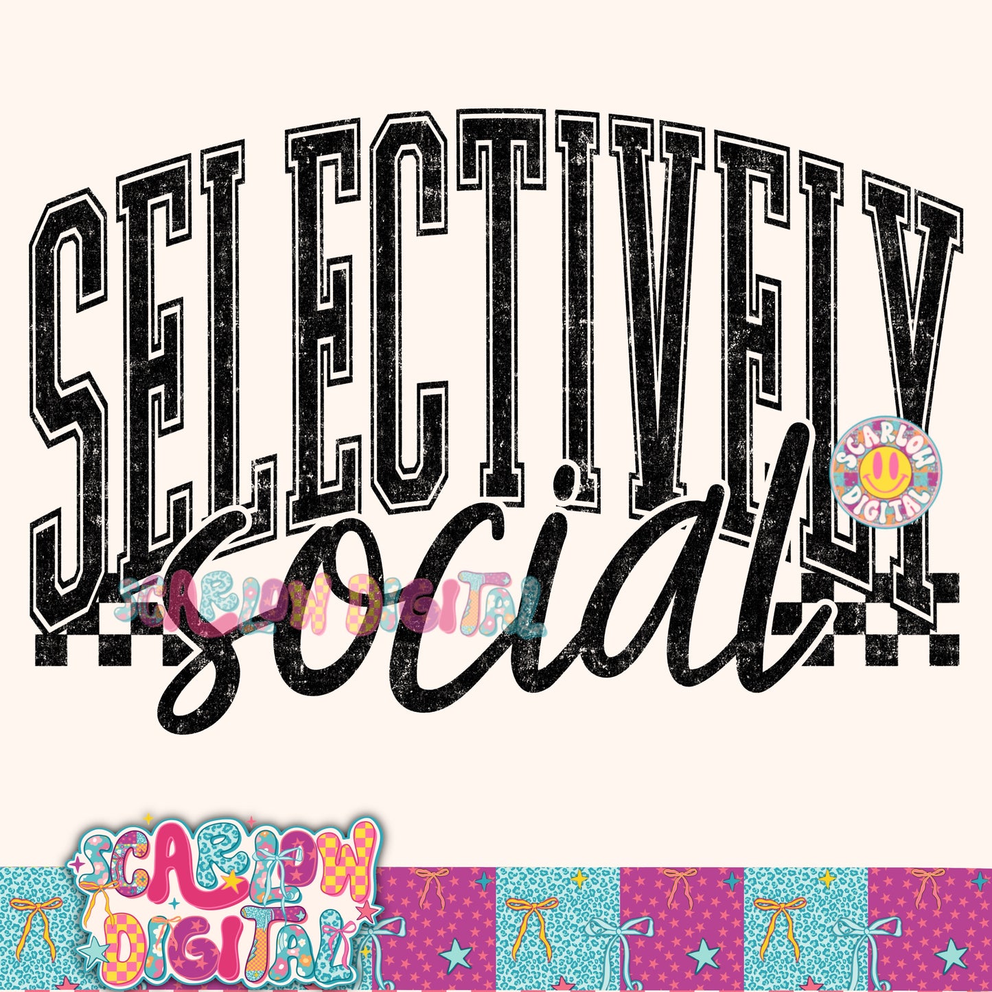 Selectively Social PNG Digital Design