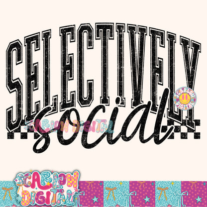 Selectively Social PNG Digital Design