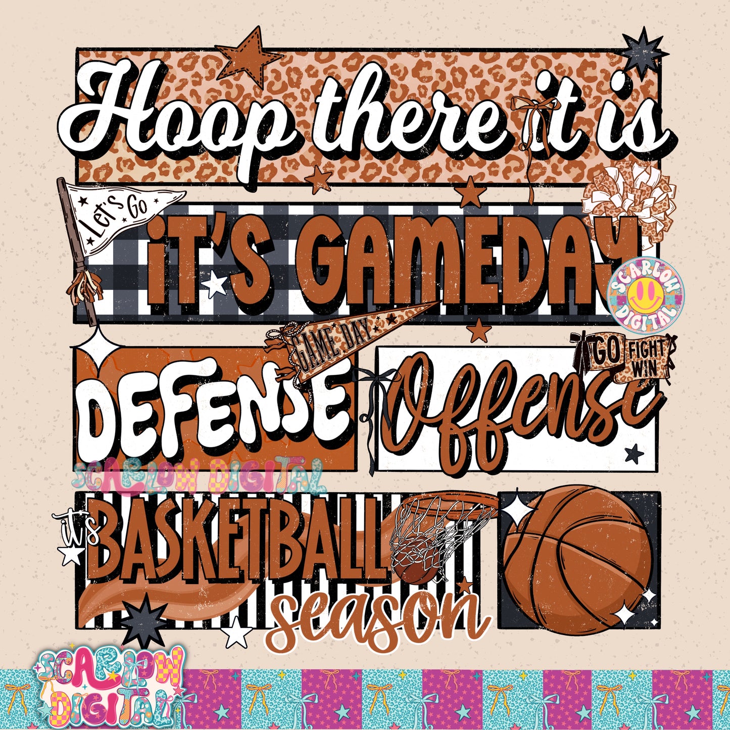 Hoop There it is PNG Digital Design