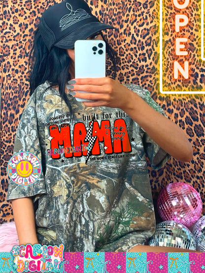 Mama Sayings PNG Digital Design