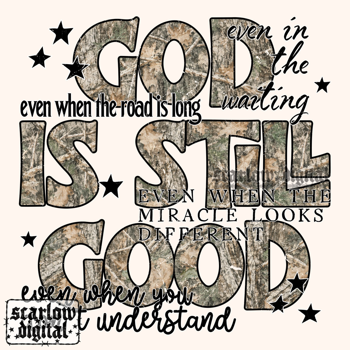 God is Still Good PNG Digital Design