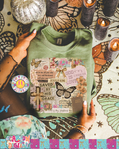 Christian Scrapbook PNG Digital Design