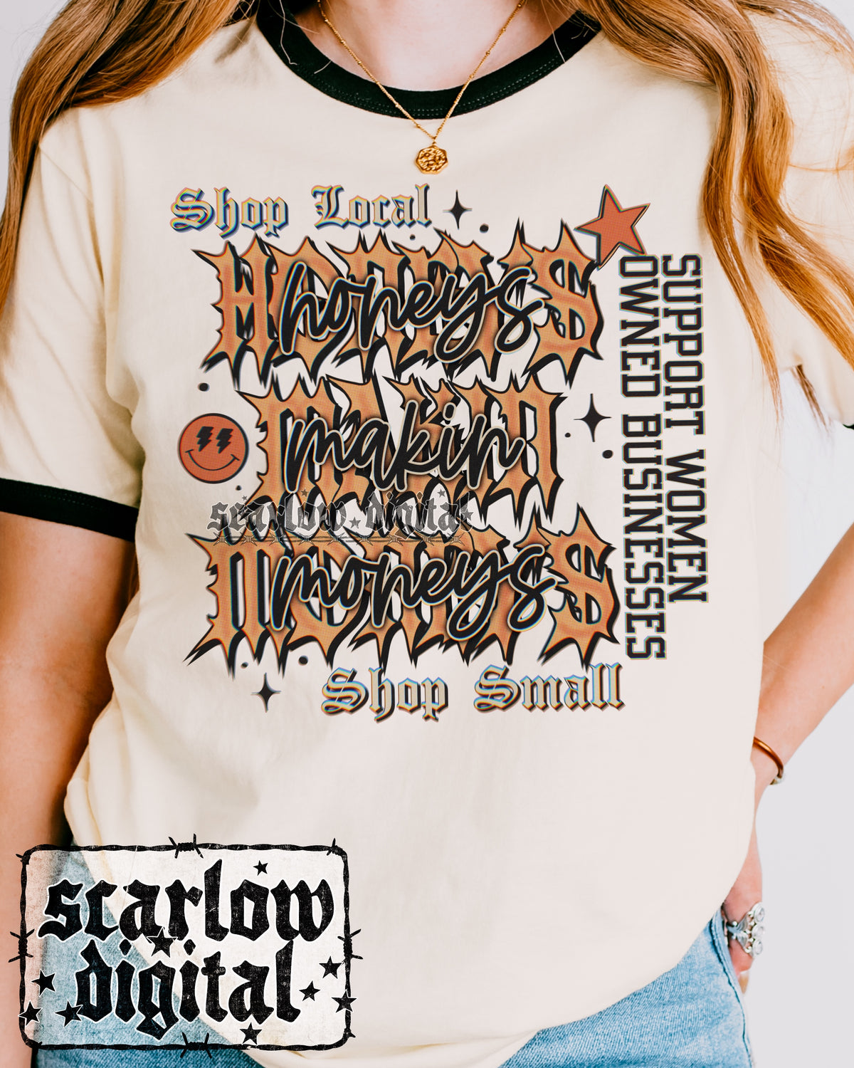 Honeys Makin Moneys Women's Small Business PNG Digital Design