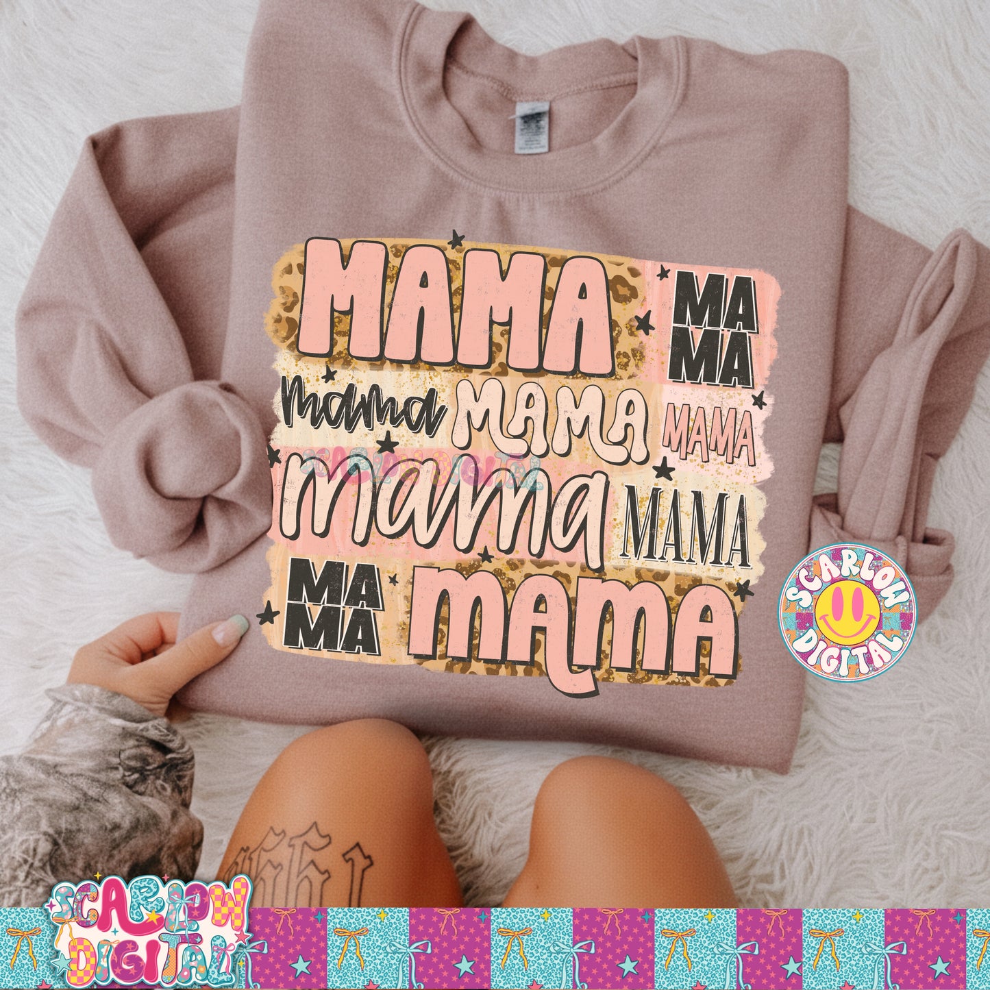 Mama PNG Digital Design