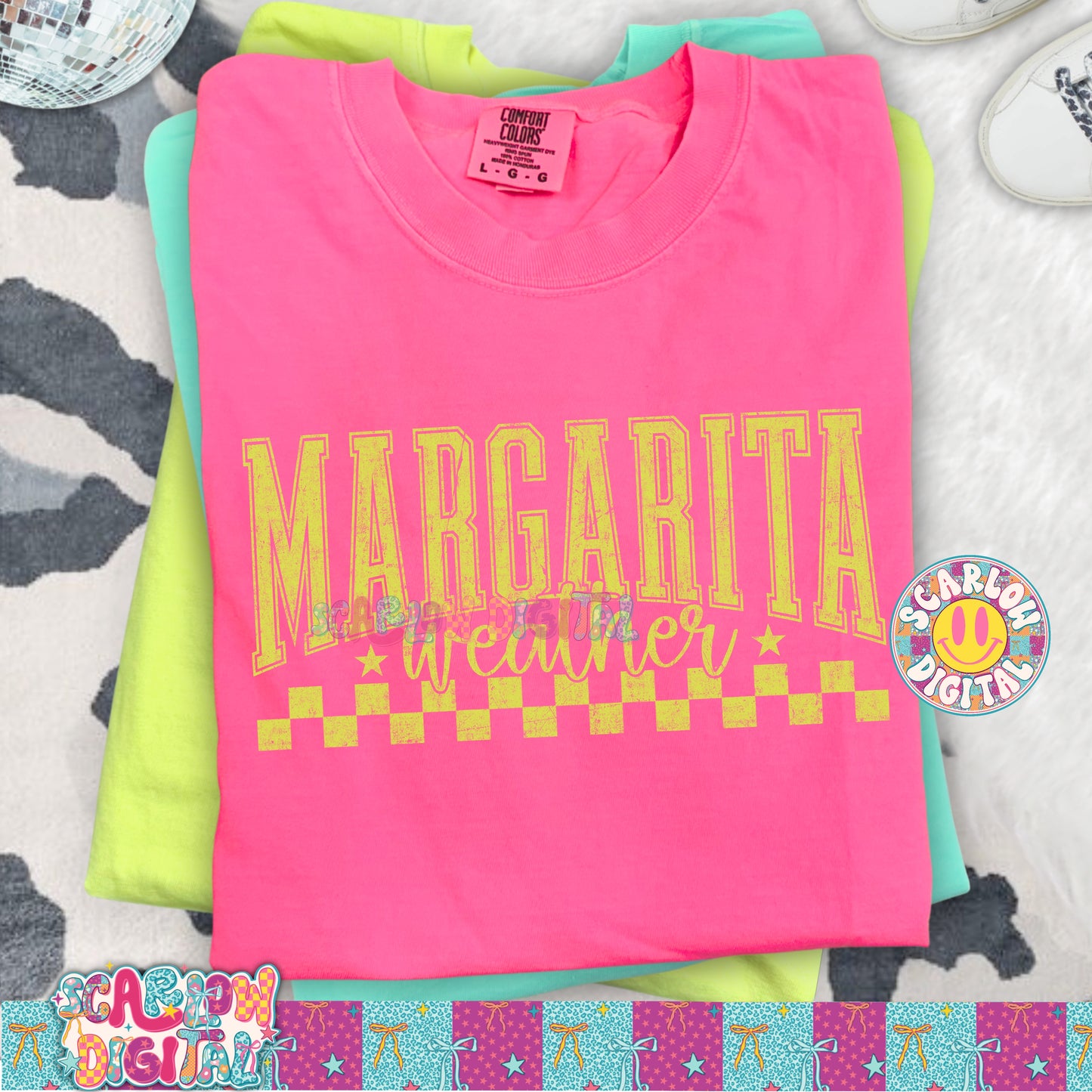 Margarita Weather PNG Digital Design