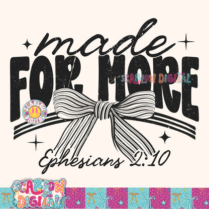 Made For More PNG Digital Design