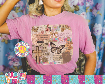 Christian Scrapbook PNG Digital Design