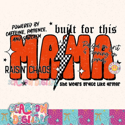 Mama Sayings PNG Digital Design