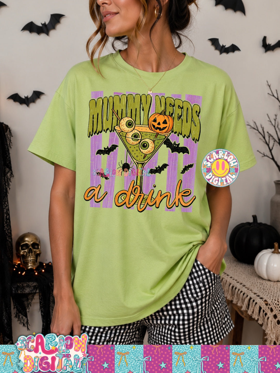 NEW NEW NEW! Mummy Needs a Drink PNG Digital Design