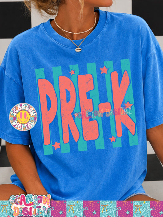 Pre K PNG Digital Design Back to School
