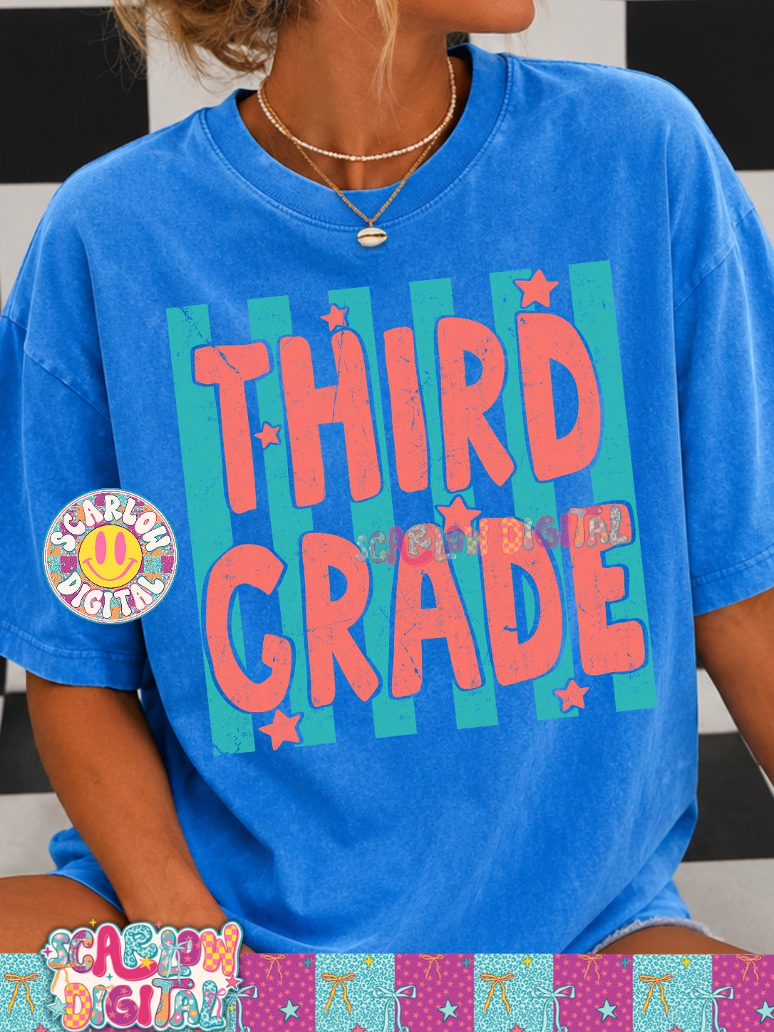 Third Grade PNG Digital Design Back to School