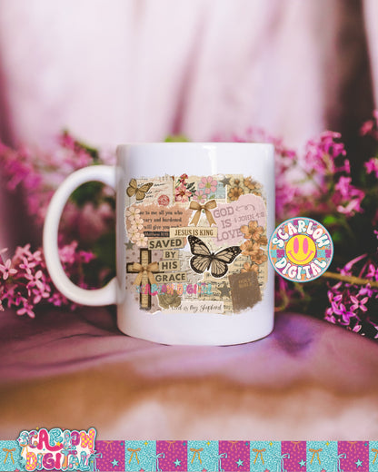 Christian Scrapbook PNG Digital Design