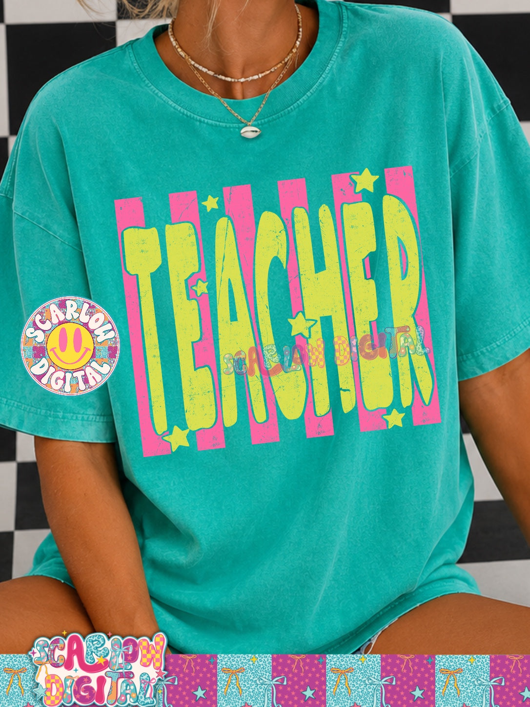 Teacher PNG Digital Design Back to School