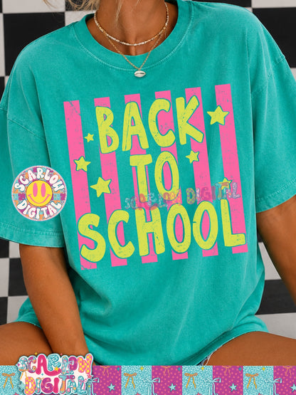 Back to School PNG Digital Design