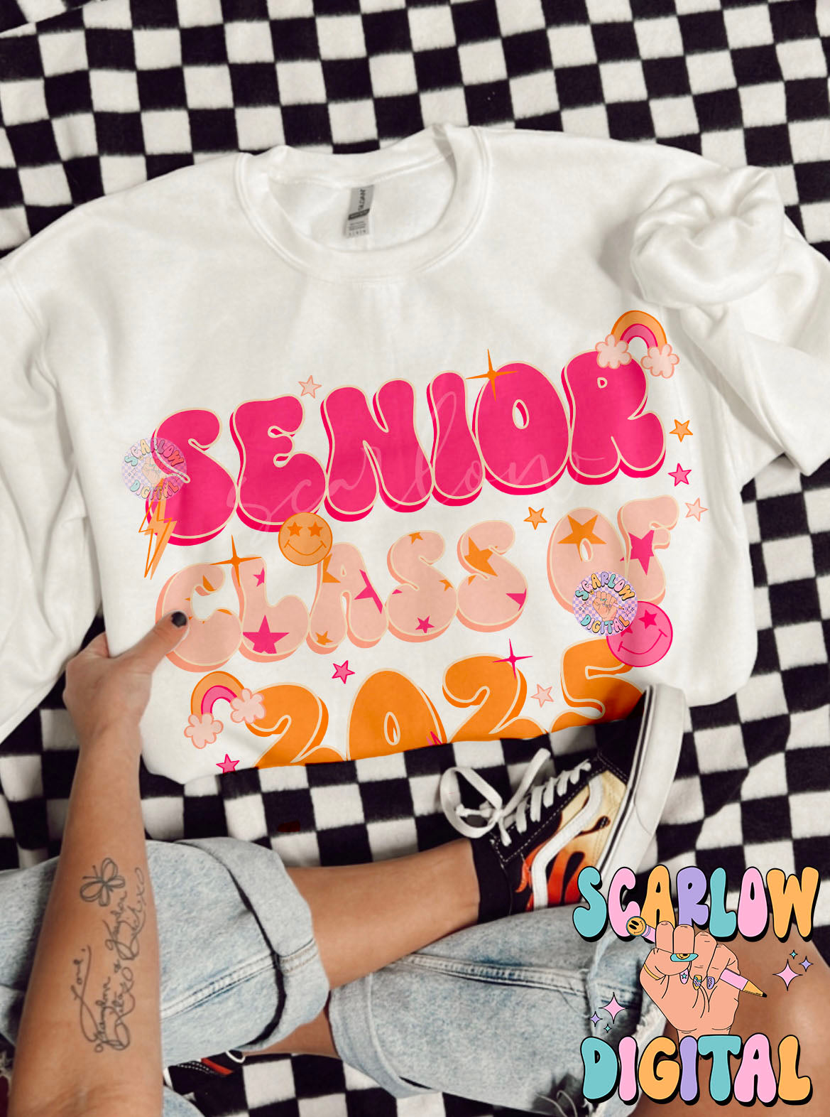 Senior 2025 PNG- Graduation Sublimation Digital Design Download-senior sublimation, graduation png, retro senior png, high school senior png