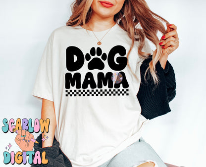 Dog Mama SVG Cut File Sublimation Digital Design Download, dog mom svg, fur mom svg, svg for womens, women svg designs, dog tshirt designs