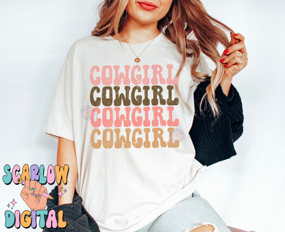 Cowgirl PNG-Western Sublimation Digital Design Download-little girl png, png for girls, western girl png, lil cowgirl png, country girl png