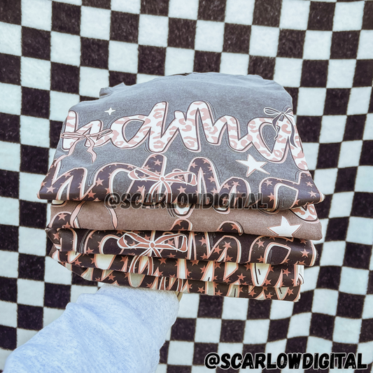 Mockup Image for Leopard Mama PNG Design