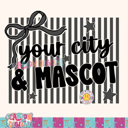 Black Mascot Custom Design  - REVIEW DESCRIPTION BEFORE PURCHASING