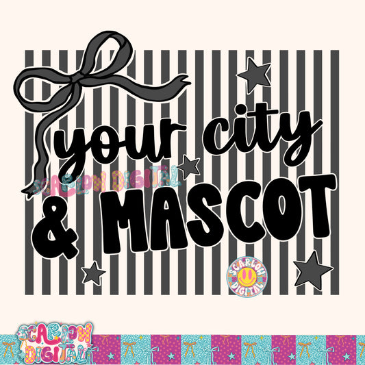 Black Mascot Custom Design  - REVIEW DESCRIPTION BEFORE PURCHASING