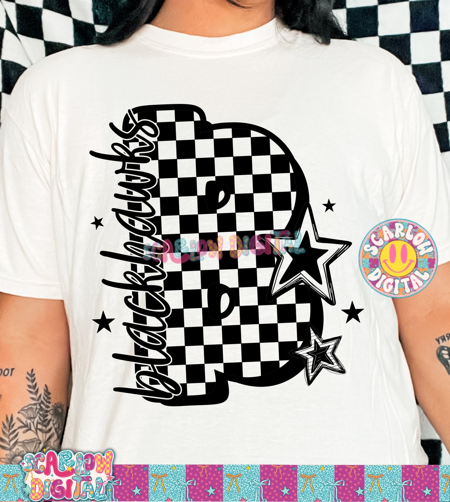 Blackhawks PNG Digital Design