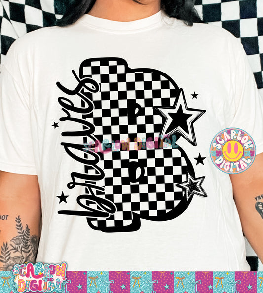 Braves PNG Digital Design