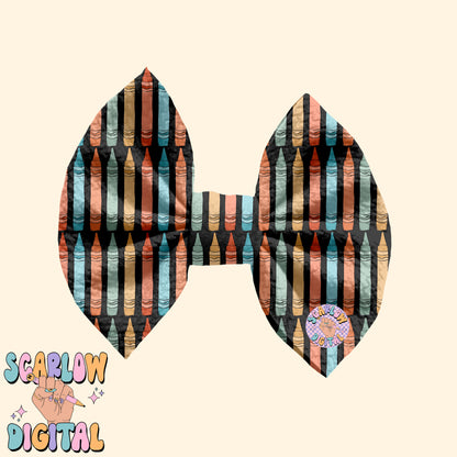 Crayons Seamless Pattern Digital Design Download, back to school digital paper, boy school seamless print, colorful teacher seamless designs