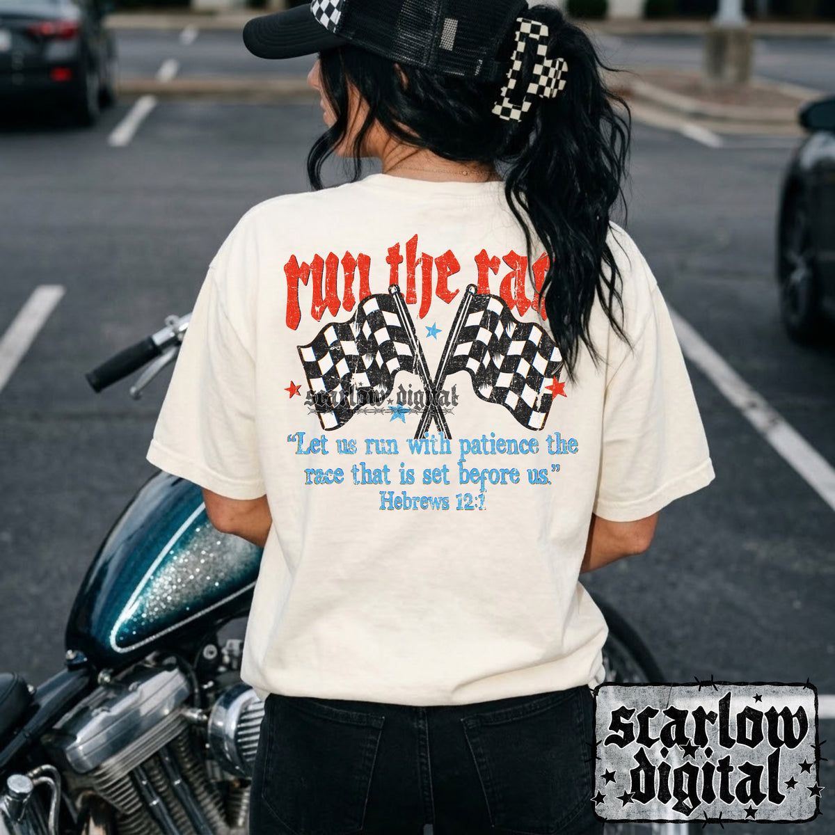 Run the Race PNG Digital Design