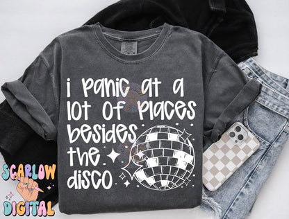 I Panic At a Lot of Places Besides the Disco PNG Digital Design Download