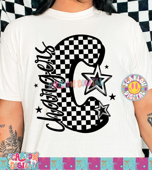 Chargers PNG Digital Design