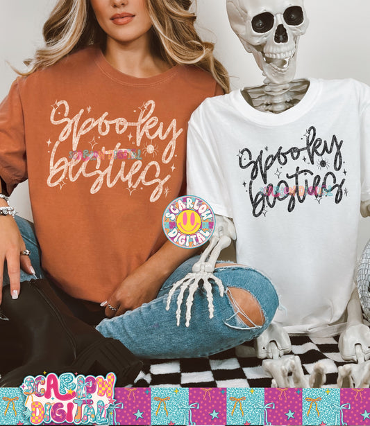 NEW NEW NEW! Spooky Besties PNG Digital Design