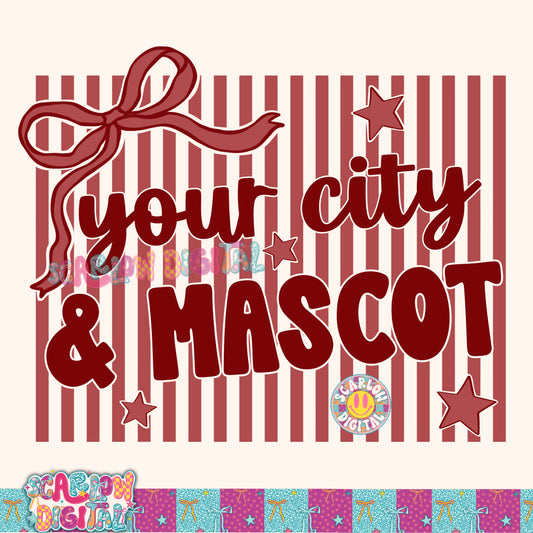 Crimson Mascot Custom Design  - REVIEW DESCRIPTION BEFORE PURCHASING
