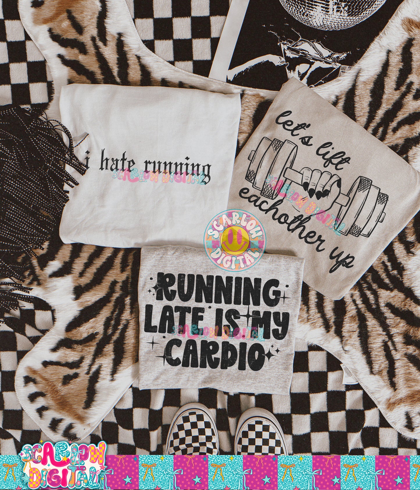 Gym & Workout PNG Bundle Digital Designs