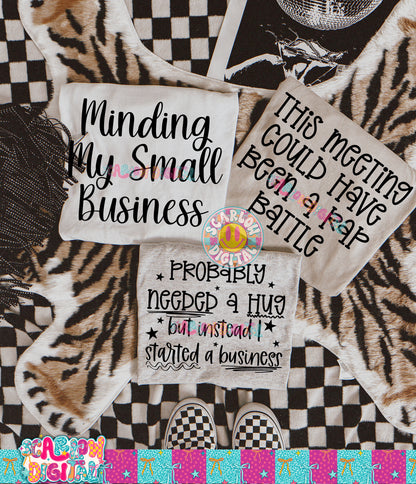 Funny Small Business Bundle PNG Digital Designs