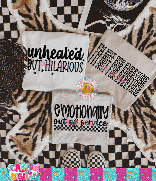 Funny Bundle PNG Digital Designs