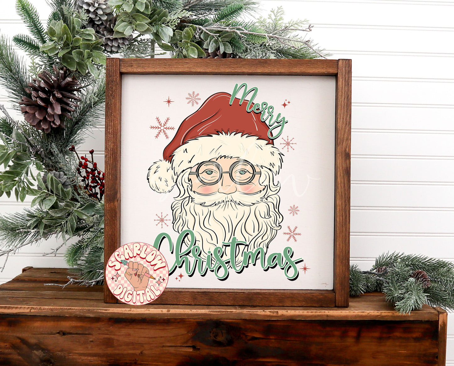 Merry Christmas PNG-Traditional Santa Claus Sublimation Digital Design Download-traditional christmas png, santa png designs, xmas png