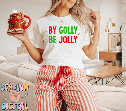 By Golly Be Jolly PNG Digital Design