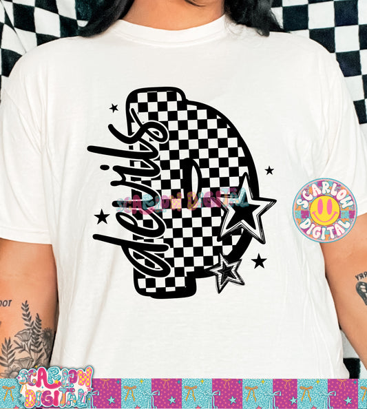 Devils PNG Digital Design